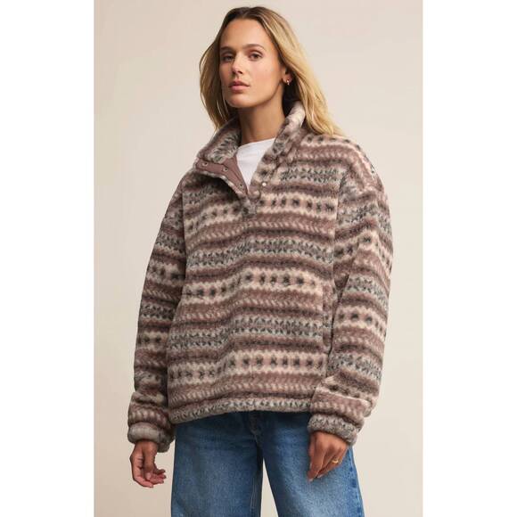 Z SUPPLY Jackets & Blazers - NEW Z SUPPLY glacier faux fur jacket in fig butter